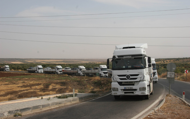 Suriye Milli Ordusu askerlerinin Şanlıurfa’ya sevkıyatı sürüyor