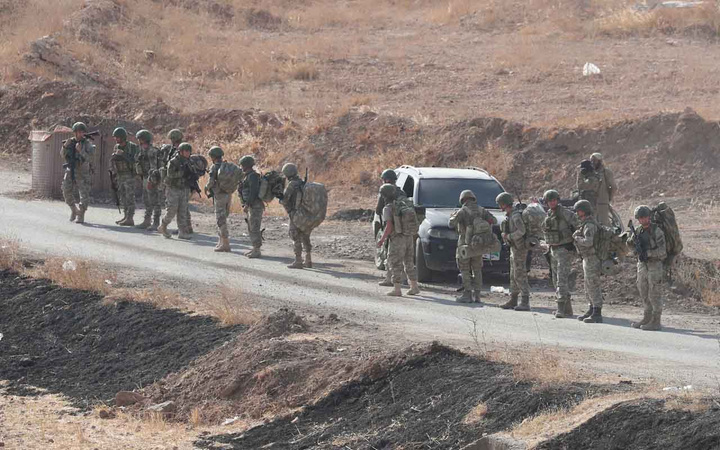 Erdoğan'ın Münbiç'e gireceğiz açıklamasından sonra TSK'dan takviye komando