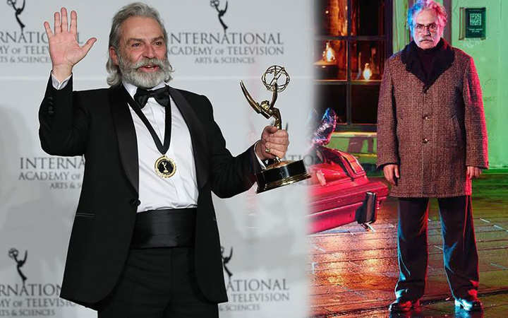 Haluk Bilginer Emmy Ödülleri'nde 'En İyi Erkek Oyuncu' ödülünü alan ilk Türk oyuncu
