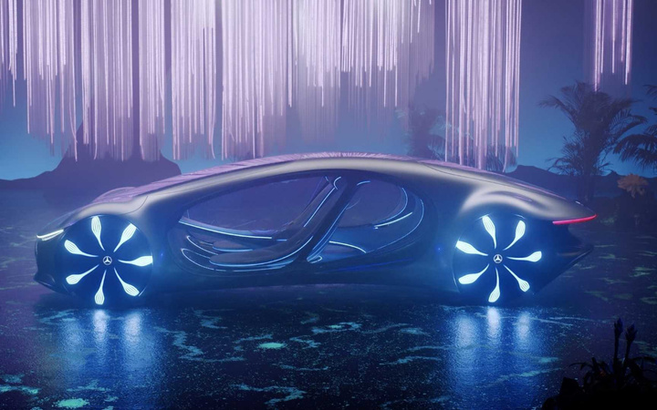 Mercedes Benz yeni modeli Vision AVTR ile adeta geleceğe götürdü!