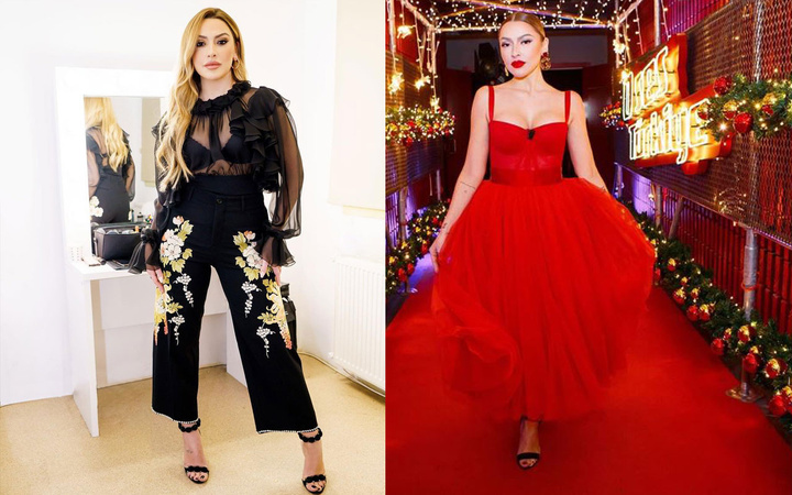 Hadise konser aldığı sahnede edep ve kıyafet sözleriyle olay oldu!