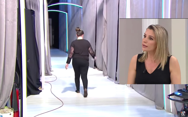 Esra Erol'da ATV canlı yayında Tülay Denizli eşinin önüne atıp gitti