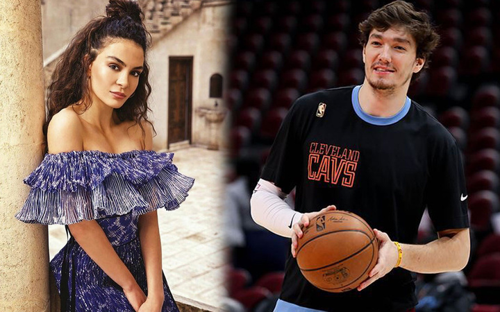 Cedi Osman ve Ebru Şahin aşkı! İkili işte böyle yakayı ele verdi