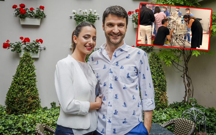 Sinan Özen'in 8 aylık bebeği 7. kez ameliyata girdi Burcu Kartal gözyaşlarına boğuldu