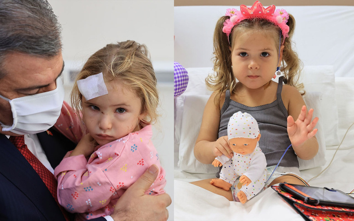 İzmir'in mucize çocukları Ayda, Elif ve İdil'den sevindiren haberler Sağlık Bakanı açıkladı