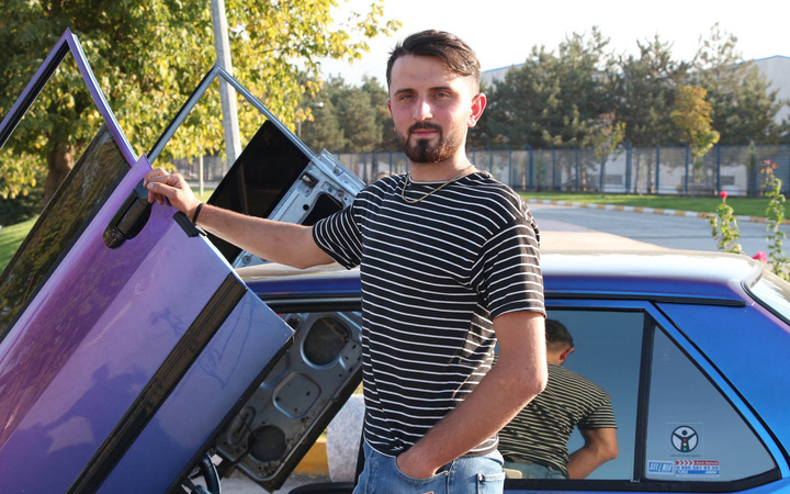 Tokat'ta Lamborghini'den esinlenip yaptırdı! 1993 model otomobili gören bir daha bakıyor