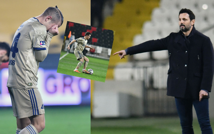 'Ali Koç ve Erol Bulut istifa' diyen Fenerbahçe taraftarı Aykut Kocaman'ı istiyor