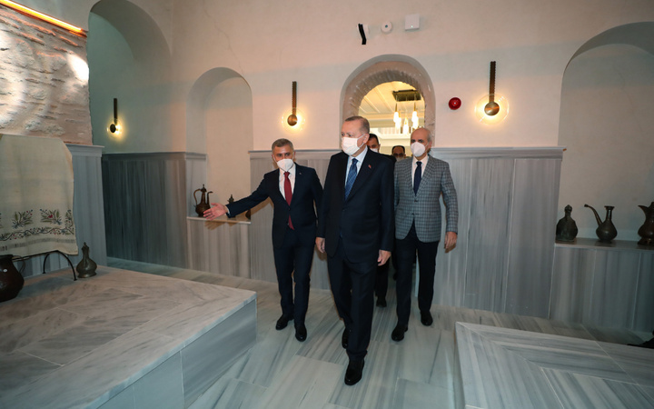 Cumhurbaşkanı Erdoğan Üsküdar Selimiye Nev Mekan'ın açılışını yaptı