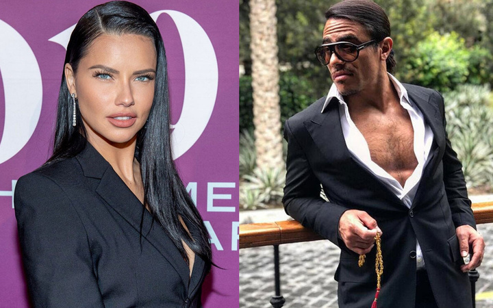 Nusret Gökçe'yle pozunu Adriana Lima paylaştı sosyete kasabı dillere düştü