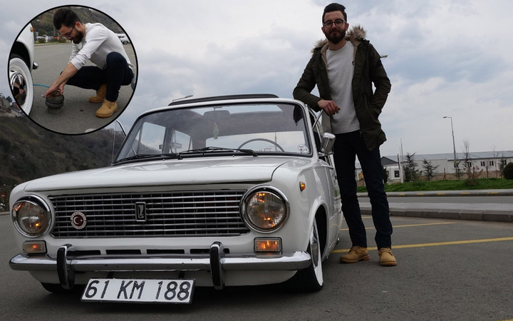 Trabzon'da gören 'nasıl yaptın' diye soruyor! Hayalini 50 bin liraya yaptı