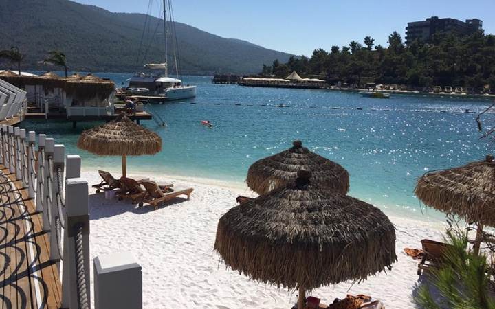 Bodrum'da plaja dökülen beyaz kum incelendi ve bakın ne çıktı!