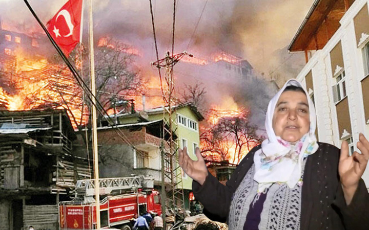 O köy 25 yılda 3 kez yandı! Artvin'in Dereiçi köyündeki yangının bilançosu: 60 ev 30 hayvan...