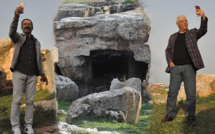 Mardin'de görenler fotoğraf çekildi! İçine giren hayrete düştü ABD askeri kalmış