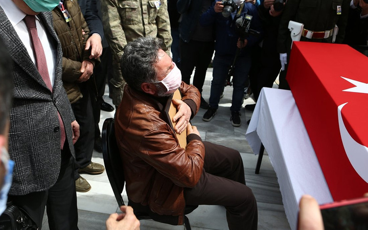 Şehit Türk Yıldızı Yüzbaşı Pilot Burak Genççelep Trabzon'da son yolculuğuna uğurlandı