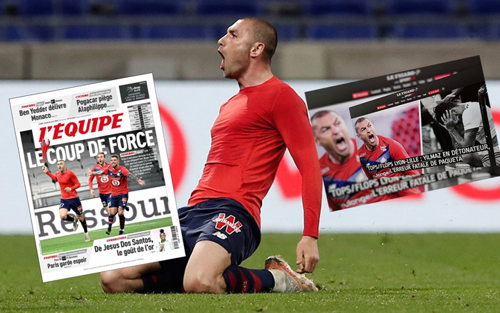 Fransa'da Burak Yılmaz manşetleri: Herkes kahramanın önünde eğiliyor