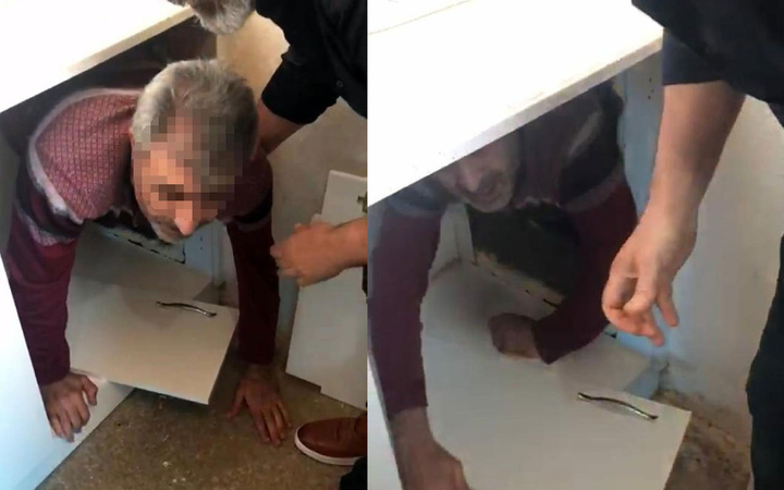 Şeytanın aklına gelmez! İzmir'de cinayet şüphelisi mutfak dolabındaki gizli bölmede yakalandı