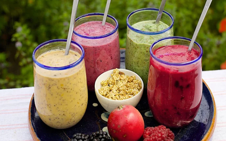 Yağ yakan tok tutan smoothie yapımı!