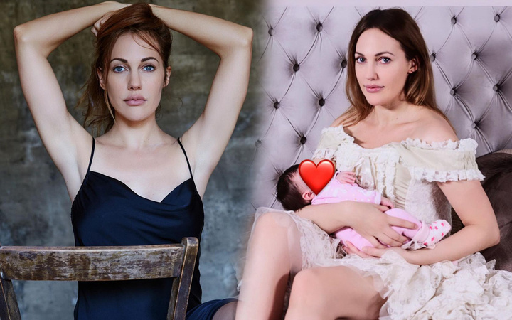 Aylardır saklıyordu! Meryem Uzerli ilk kez paylaşarak kızının yüzünü gösterdi