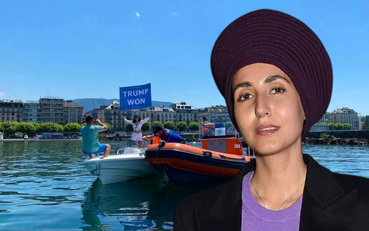 İtalya'daki Biden-Putin zirvesine damga vuran protesto! Eylemcinin kimliği şaşırttı
