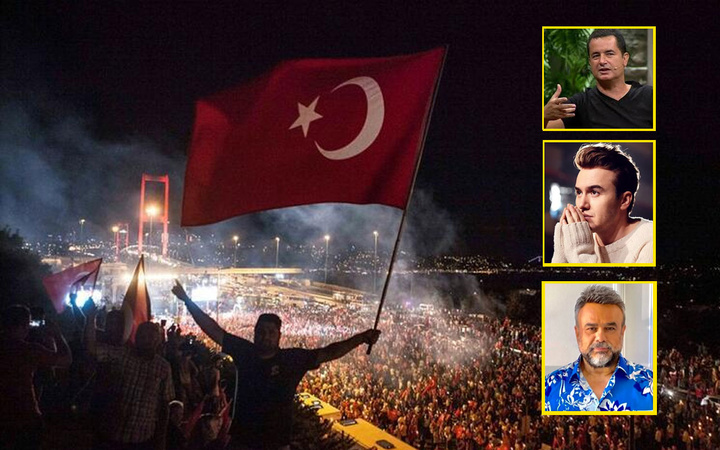 Ünlülerden 15 Temmuz paylaşımları... 'Kara günü unutmadık' mesajı