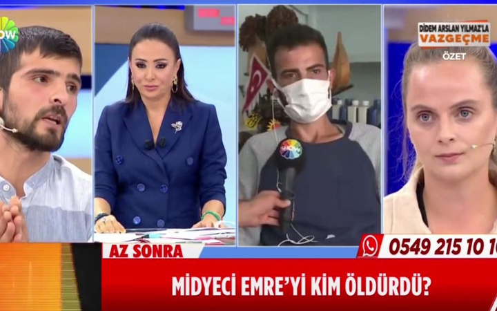 Show Tv Didem Arslan'da 'Midyeci Emre' cinayetinde arkadaşı Tolgahan'dan itiraf gibi açıklama