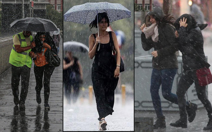 Telefonunuzu kapatın! Saat verildi Meteoroloji uyardı kuvvetli geliyor: İstanbul Ankara İzmir