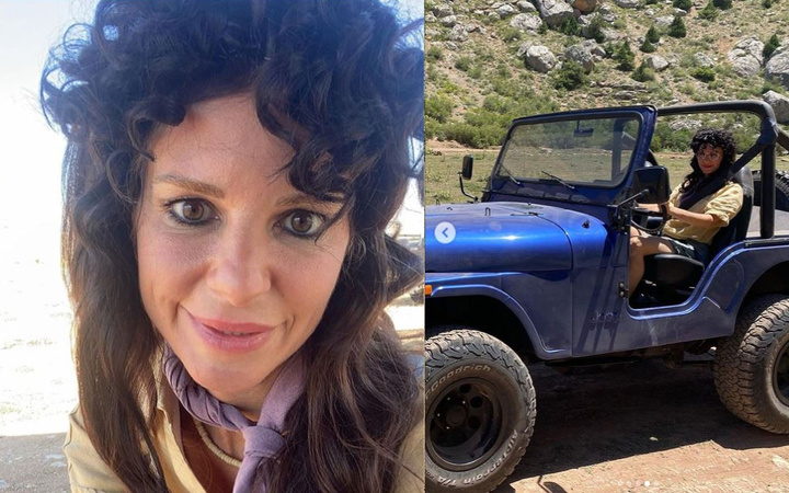 Burcu Çetinkaya'nın siyah peruğu sosyal medyadan tam not aldı