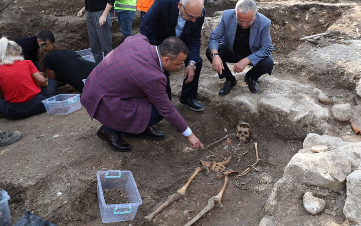 Ordu'da 2 bin yıllık olduğu tahmin edilen ikinci lahit açıldı içinden bakın neler çıktı?