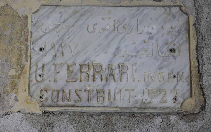 Haldun Taner sahnesi restorasyonunda bulundu! Osmanlıca yazılmış üstü kapatılmış...