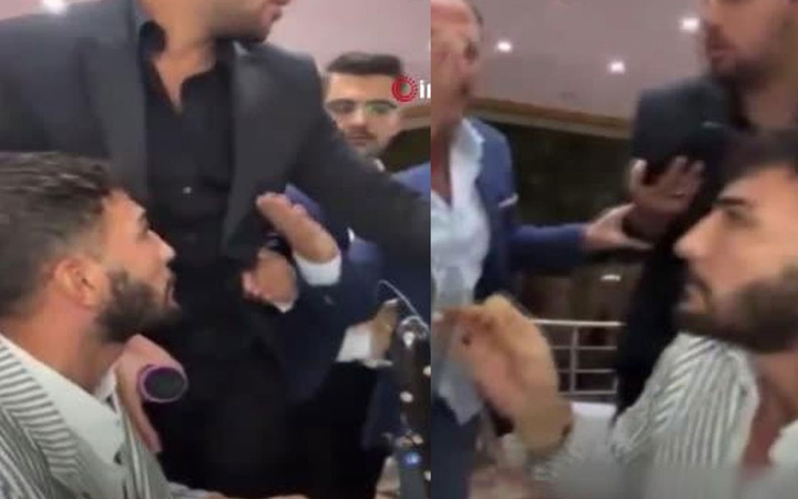 Gaziantep'te müzisyen Erdal Erdoğan'a 'istek parça' yüzünden tekme tokat saldırı
