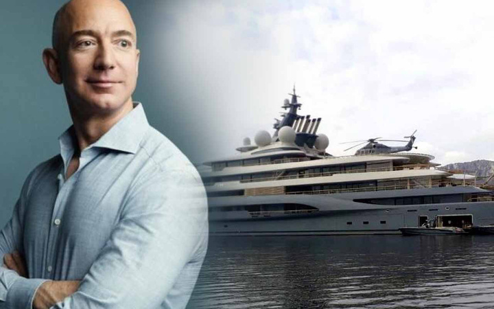 Bill Gates'ten sonra Amazon'un kurucusu Jeff Bezos da lüks yatıyla Türkiye'de