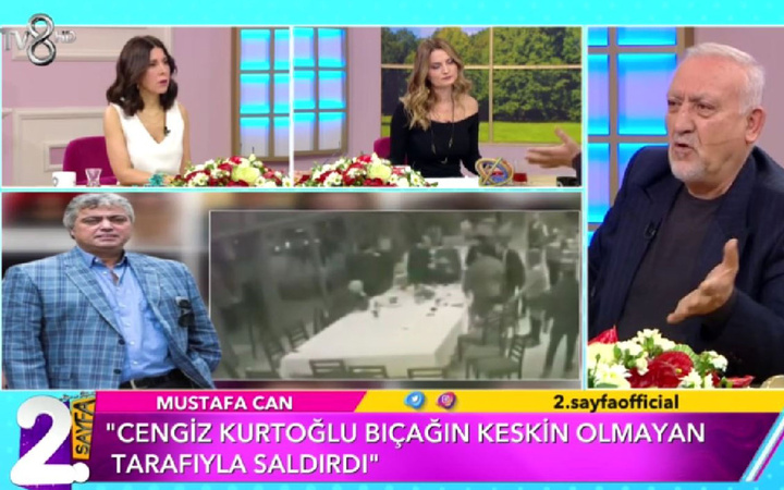 TV8 2. Sayfa'da Cengiz Kurtoğlu'nun darp ettiği Mustafa Can o geceyi anlattı