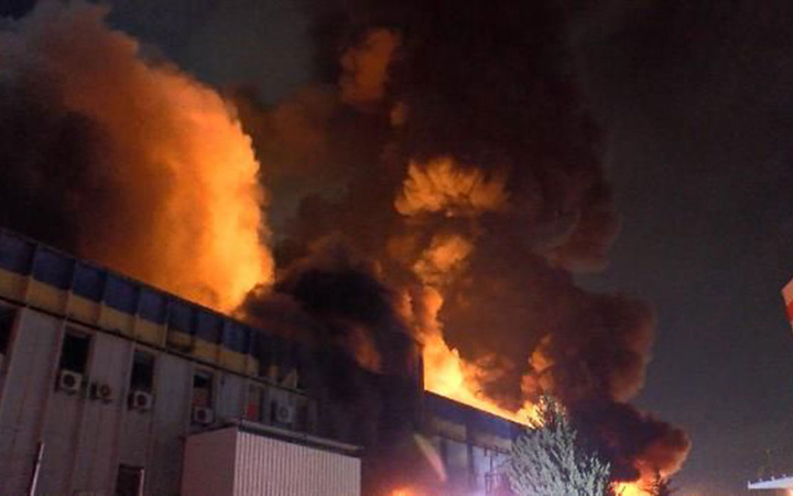 Bursa'da dehşet anları! Kimyasal fabrikası yandı bomba gibi patladılar