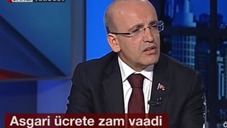 Asgari ücret 2016'da kaç lira bakan Şimşek ilan etti