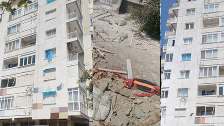 İzmir'de demir iskele faciası ölü ve yaralılar var