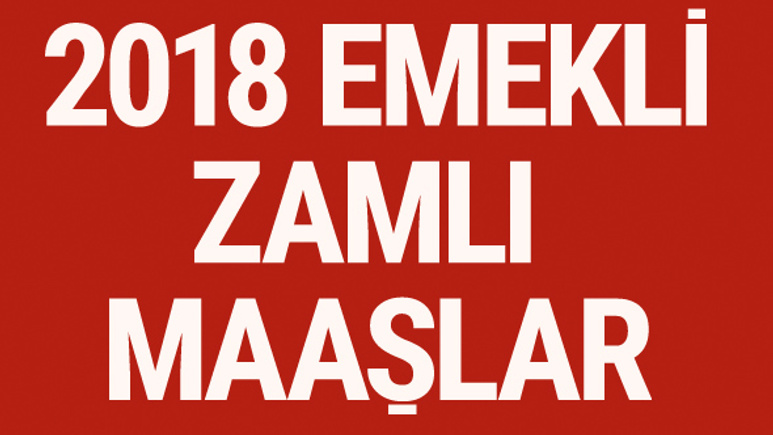 Emekli zammı 2018 ne kadar SSK - bağkur yeni zamlı maaşlar