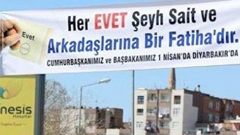 Şeyh Said pankartına o HDP'li vekil sahip çıktı
