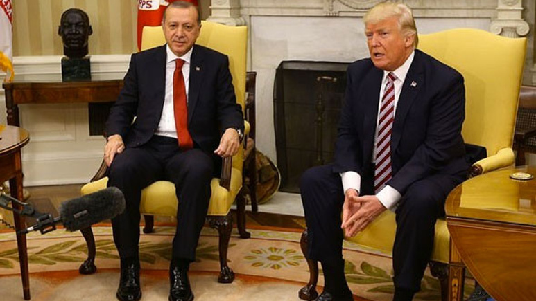Tarihi görüşme sonrası Trump'tan Erdoğan tweeti