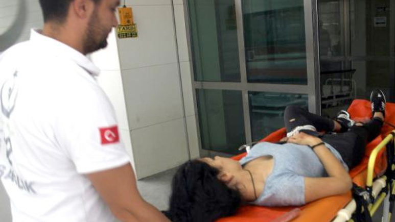 Ayrılmak istediği erkek arkadaşı onu bu hale getirdi