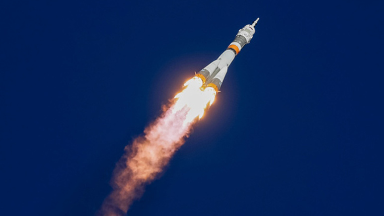 Rus Soyuz roketinin fırlatılışında kaza!
