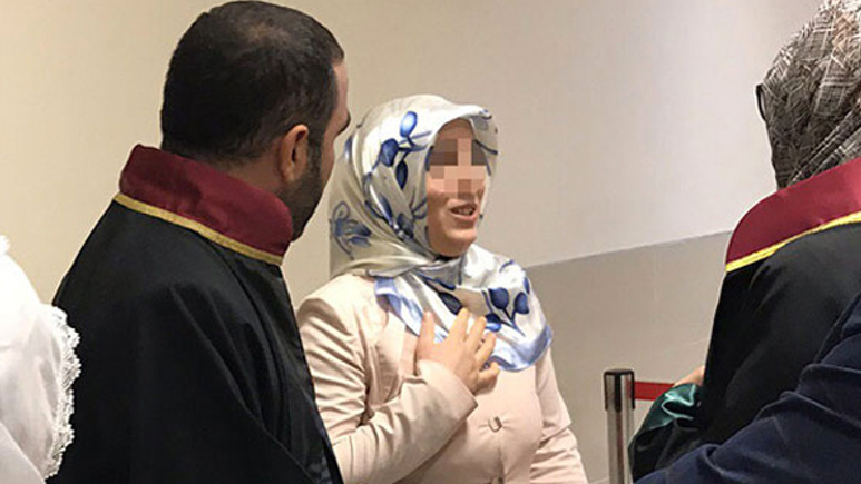Hamileyken kendisini 5 yerinden bıçaklayan kocası için af istedi!