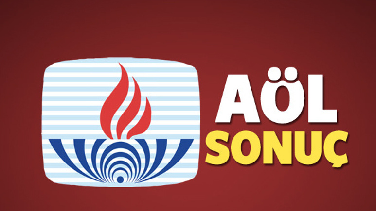 AÖL ek sınav sonuçları açıklaması Açıklise sınav sonucu-MEB