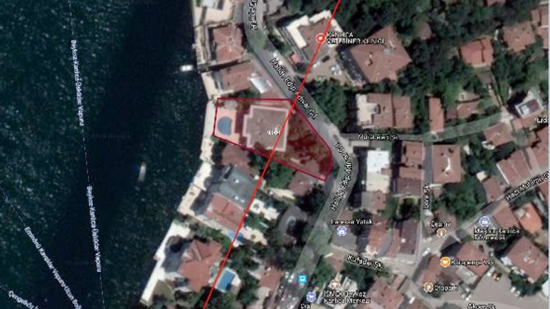 Kanlıca’da icradan açık artırma ile satılık yalı hissesi