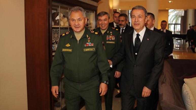 Bakan Hulusi Akar ve MİT Başkanı Rusya'da