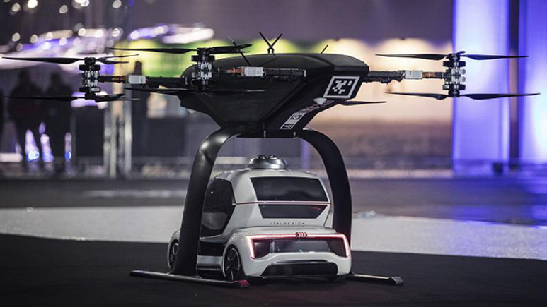 Audi geleceğin Drone arabasını tanıttı