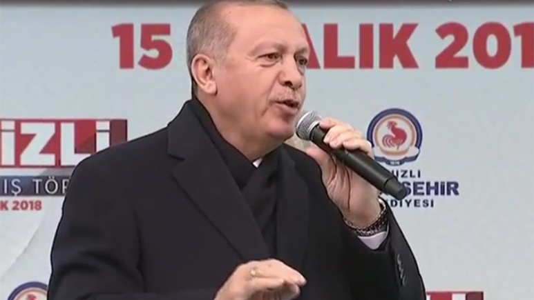 Erdoğan'dan sert tepki: Ahlaksıza bak! Bu ne terbiyesizliktir