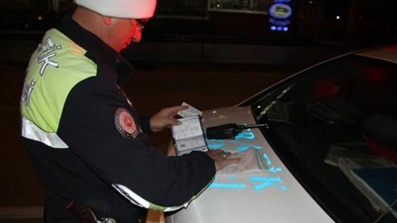 Isparta'da drift atan sürücülere 20 bin lira ceza