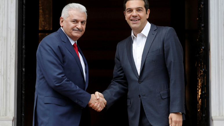Başbakan Yıldırım, Çipras ile görüştü