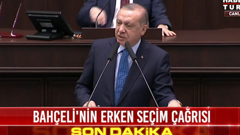 Erken seçim olacak mı Erdoğan'dan flaş açıklama!