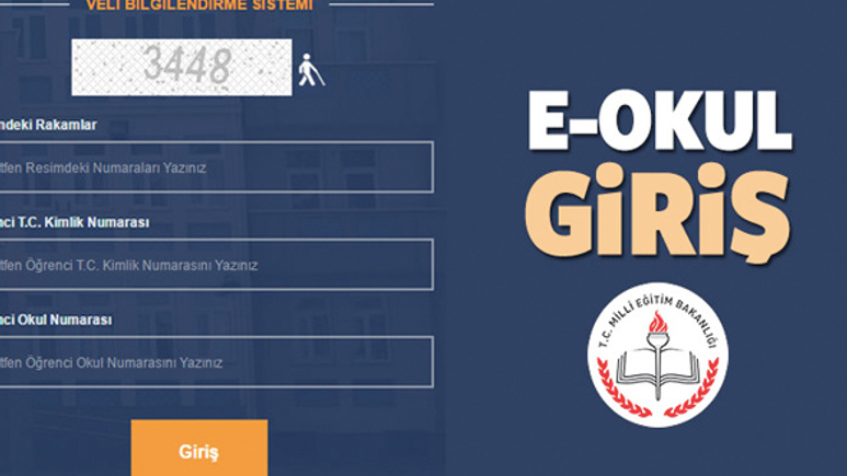 e okul vbs giriş 2018-Veli Bilgisi Giriş ekranı MEBBİS